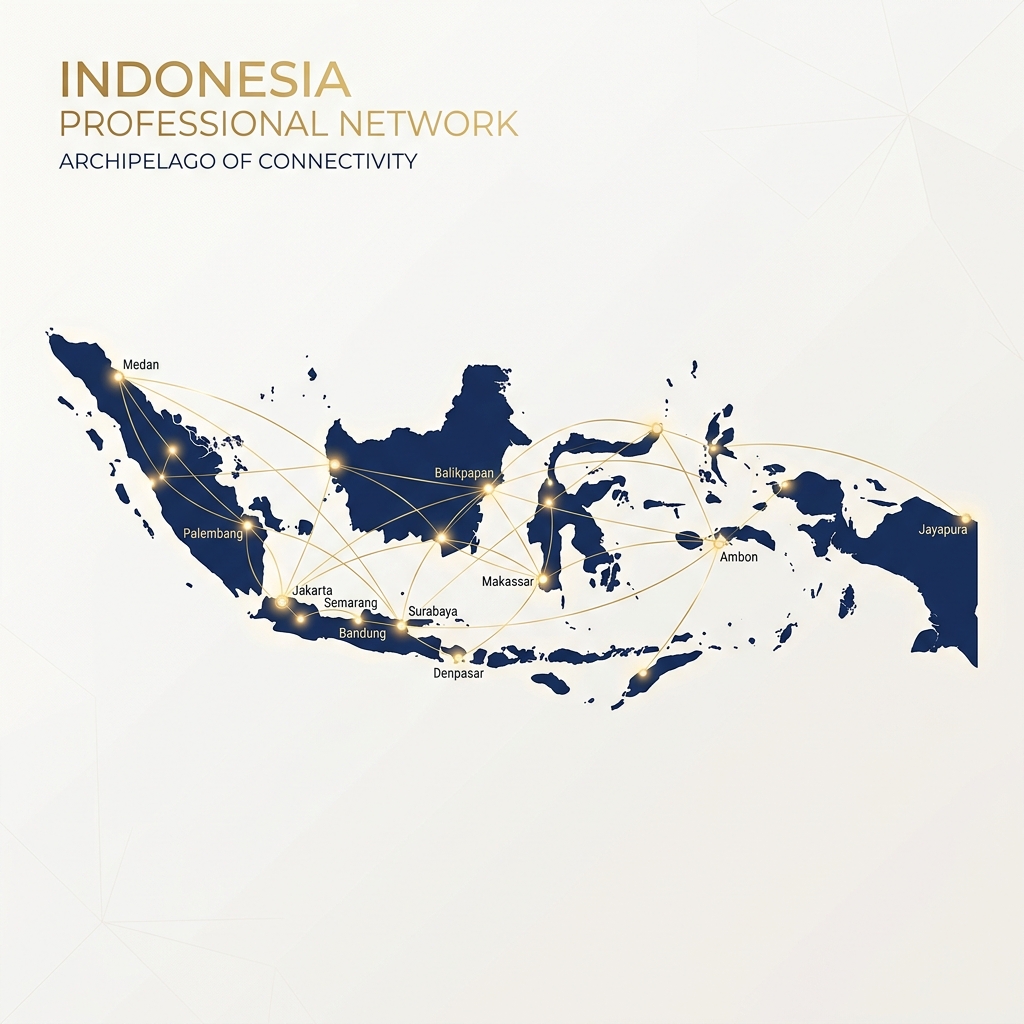Map of Indonesia